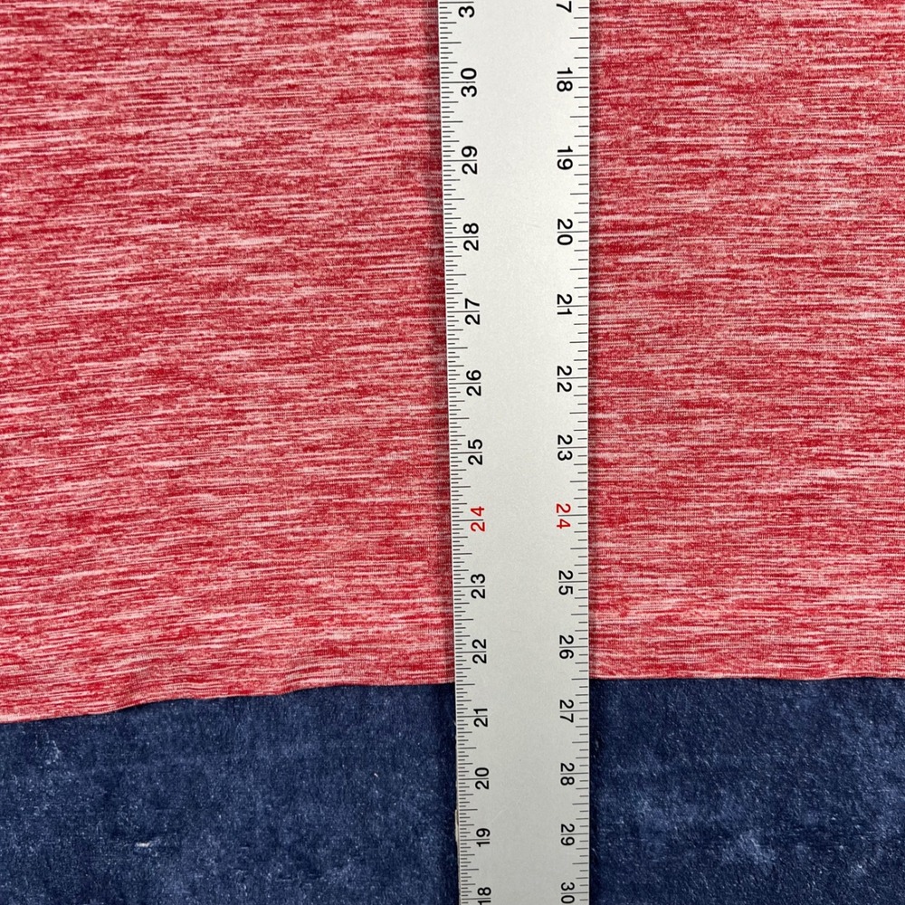 Lululemon Metal Vent Tech Tank Top Mens Medium Red Heathered Sleeveless Shirt - Picture 5 of 5
